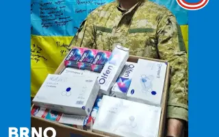 Kolik stojí lidský život? Zdravotnický materiál pro Ukrajinu