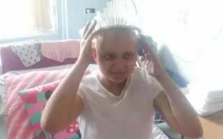Nele na nové zuby