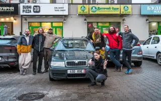 POŠLI AUTA NA UKRAJINU