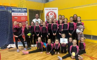 Gymnastky z Konice potřebují bezpečnou dopadovou žíněnku