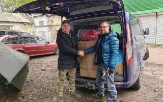 Vybavení pro Národní gardu Ukrajiny