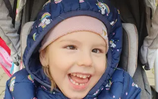 Speciální židle do školky pro Sofinku