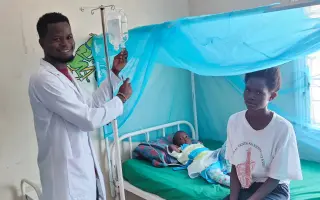 Záchrana kliniky Ostrova Naděje  v Keni