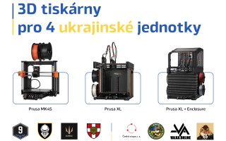 3D tiskárny pro ukrajinské vojáky