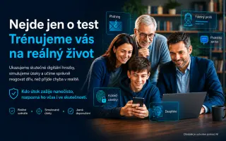 Podpořte Digitální odolnost a pomozte chránit lidi před kyberšmejdy