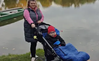 Pomozme Kubíkovi a jeho mamince překonávat těžkosti