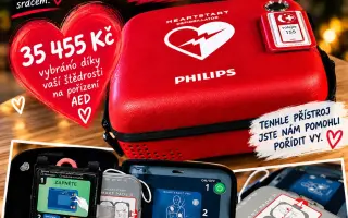 Pomozte Rescue Praha pořídit AED, který může zachránit životy
