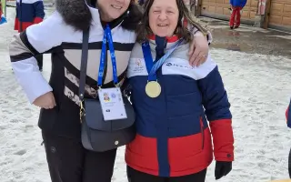Handicapovaná sportovkyně reprezentující Českou republiku