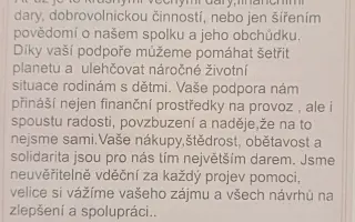 Re-use centrum které pomáhá