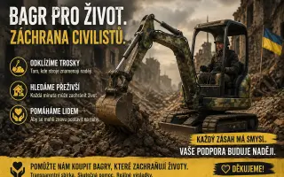 Bagr pro život: kryty i záchrana civilistů
