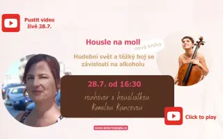 Podpořte vydání knihy o těžkém boji se závislostí na alkoholu "Housle na moll"
