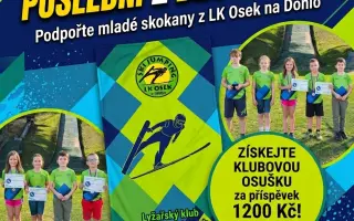 Skokani na lyžích z Oseka, kteří chtějí létat.