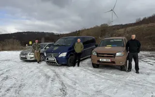 Dvojnásobná pomoc - Pickup pro Ukrajinu/ Double Support – a Pickup for Ukraine