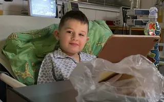 Viktorek (6) bojuje s rakovinou