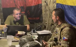 Podpora 123. samostatné brigády teritoriální obrany