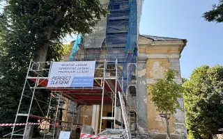 POMOZTE NÁM DOKONČIT OPRAVU VĚŽE KŘIŠŤÁLOVÉHO CHRÁMU