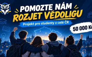 Pomozte nám rozjet Vědoligu pro studenty po celé ČR