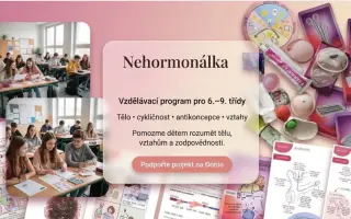 Dostaňte s námi do škol program Antikoncepce, fungování těla a vztahy