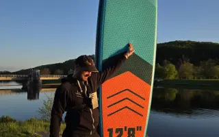 Zažijte se mnou dobytí Baltského moře: Z Blanska na paddleboardu (Expedice č.3)