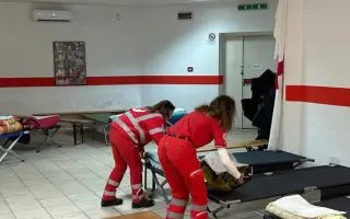 Pomoc Sicílii po bouři Harry