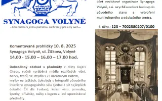 Rekonstrukce Synagogy Volyně a vytvoření kulturního centra