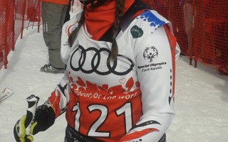 Handicapovaná sportovkyně reprezentující Českou republiku