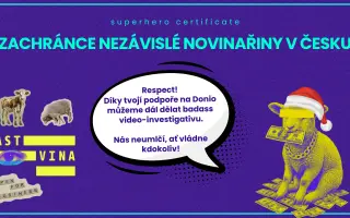 Nás neumlčí! Podpořte špičkovou investigativu exreportérů ČT & Hlídače státu