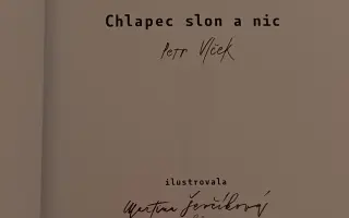 Podpořte vydání knihy Chlapec, slon a nic