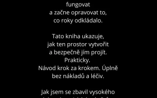 Podpořte vydání knihy  "Od léků ke zdraví"