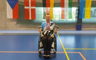 Nové auto pro handicapovaného sportovce Jirku