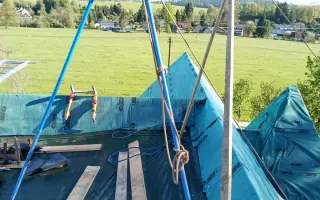 Pomoc rodině ze Šluknova po požáru domova