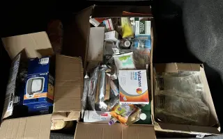 Humanitární pomoc na frontovou linii