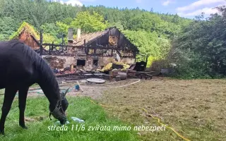 Pomoc rodině z Lubné, které shořel domov