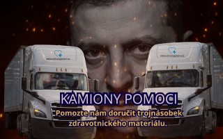 Pomozte letos ztrojnásobit pomoc raněným s kamiony pomoci