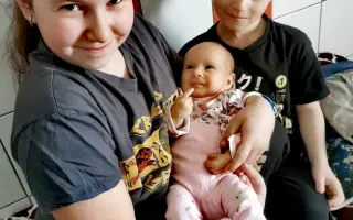 Pomoc Zuzce a jejím třem dětem po náhlé ztrátě tatínka.