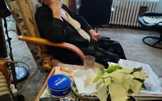 Vůz pro invalidní babičku