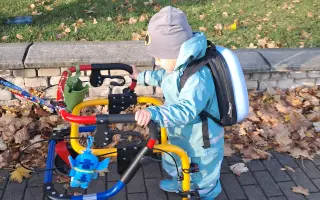 Podpora pro Vojtíška s dětskou mozkovou obrnou