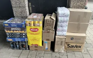 Humanitární pomoc na frontovou linii
