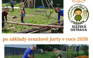 Nové srdce Vrbínku: Postavme dětem oranžovou jurtu Vrběnku!