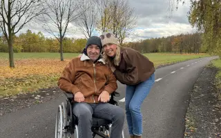 Pro tátu s ALS a mamku, která mu na této těžké cestě pomáhá