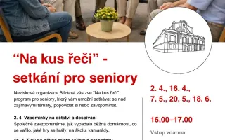 "Na kus řeči do knihovny" - více spolu, méně sami