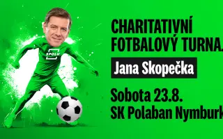 Charitativní fotbalový turnaj Jana Skopečka v Nymburku
