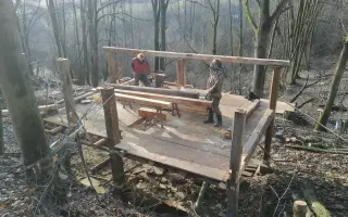 Ovčín pro zachráněné ovce a kozy v Motýlím království