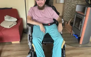 Mechanický vozík pro Honzu se svalovou dystrofií