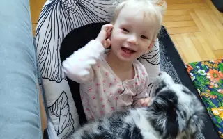 Pomozme malé Natálce se syndromem kočičího křiku
