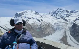 INVALIDNÍ VOZÍK nejen do hor pro Honzu s ALS