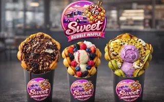 Podpořte rozjezd našeho foodtrucku Sweet Bubble Waffle!