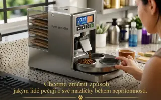 Podpořte vývoj chytrého kapsičkomatu PawFeed-001