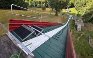 Skokani na lyžích z Oseka, kteří chtějí létat.