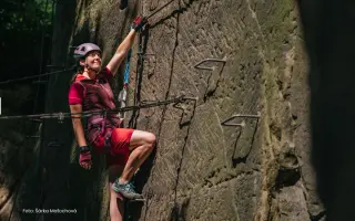 Objev ferraty ve 3D ještě před výstupem